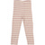 Fro Uni Rib Leggings - Rose stripe